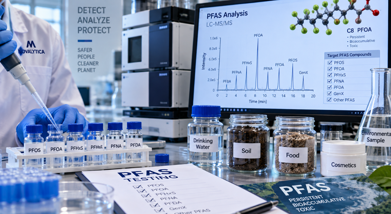בדיקות PFAS במים ובקרקע: מהן "כימיקלי הנצח" ואיך בודקים אותם?
